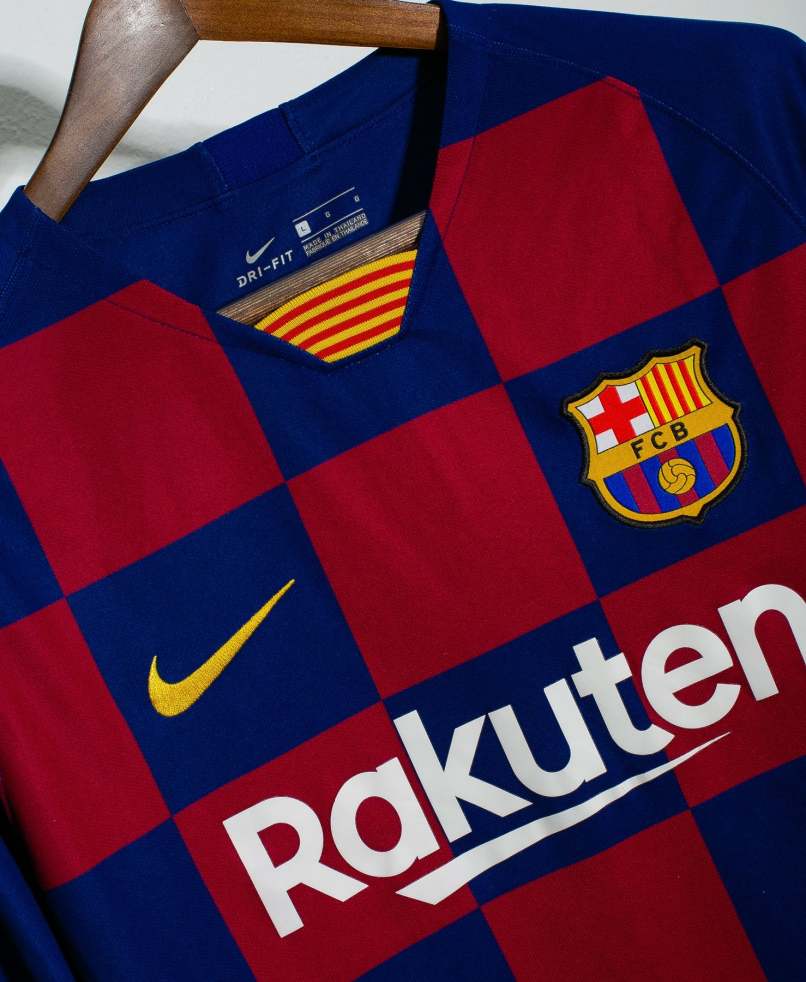 Luis Suarez Barcelona 19/20 Home Original Retro Jersey