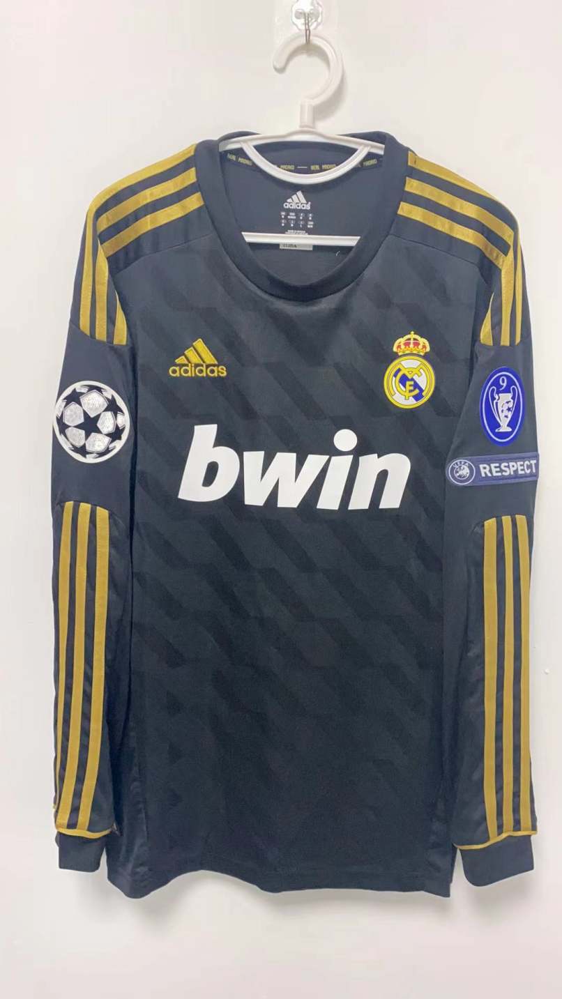Cristiano Ronaldo CR7 Real Madrid 11/12 Away Original Retro Jersey