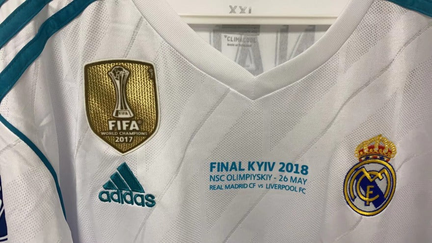Cristiano Ronaldo CR7 Real Madrid 17/18 Home Original Retro Jersey