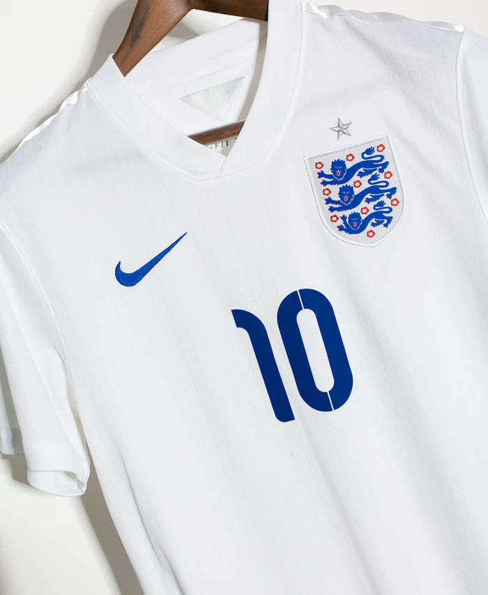 Wayne Rooney England National Team 2014 Home Original Retro Jersey
