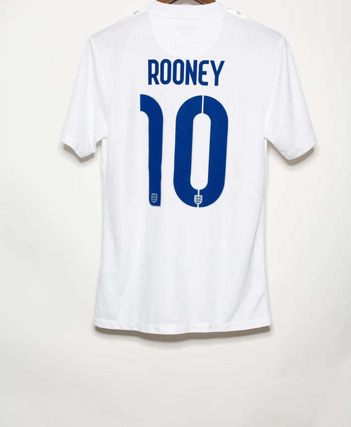 Wayne Rooney England National Team 2014 Home Original Retro Jersey