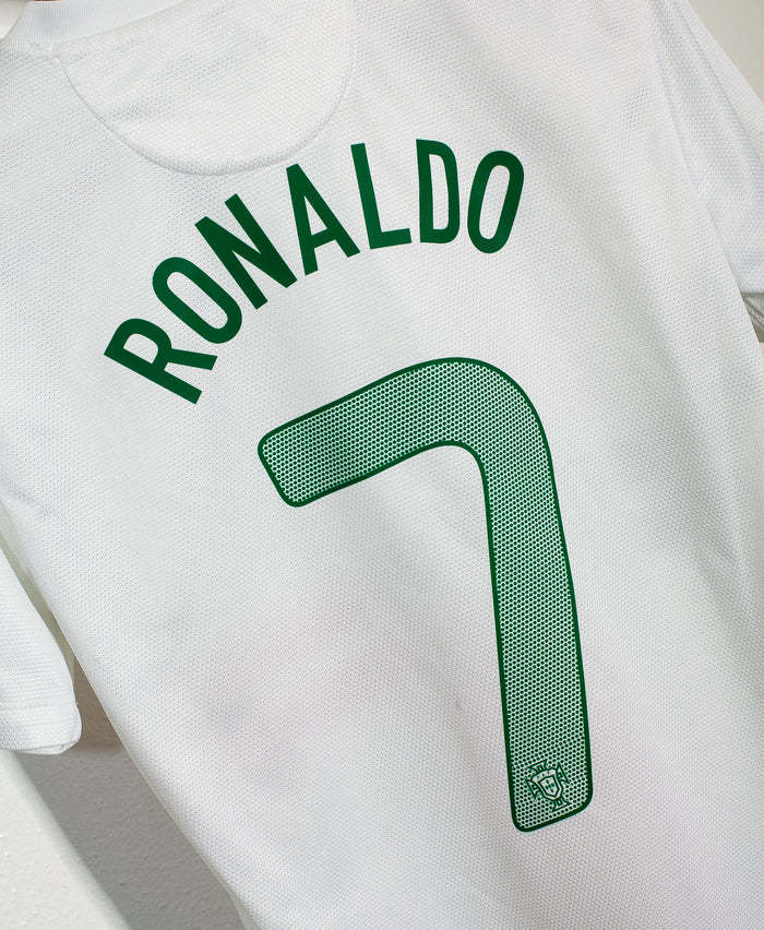 Cristiano Ronaldo CR7 Portugal National Team 2012 Away Original Retro Jersey