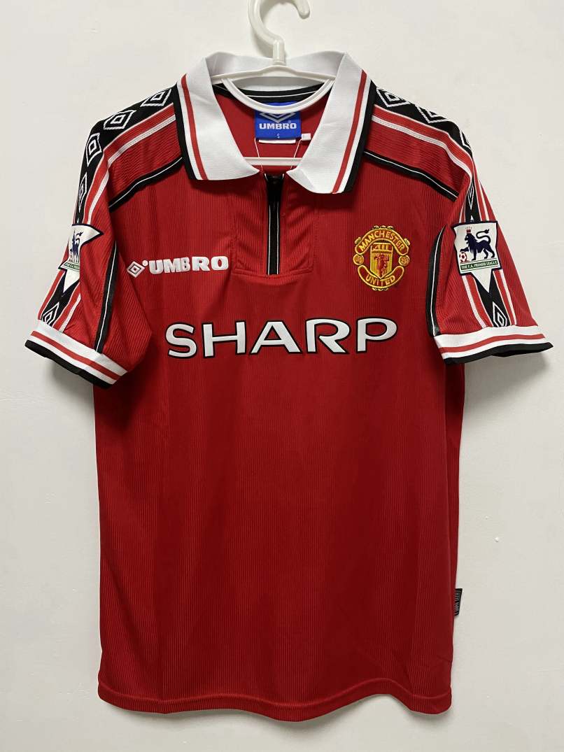 David Beckham Manchester United 98/99 Home Original Retro Jersey