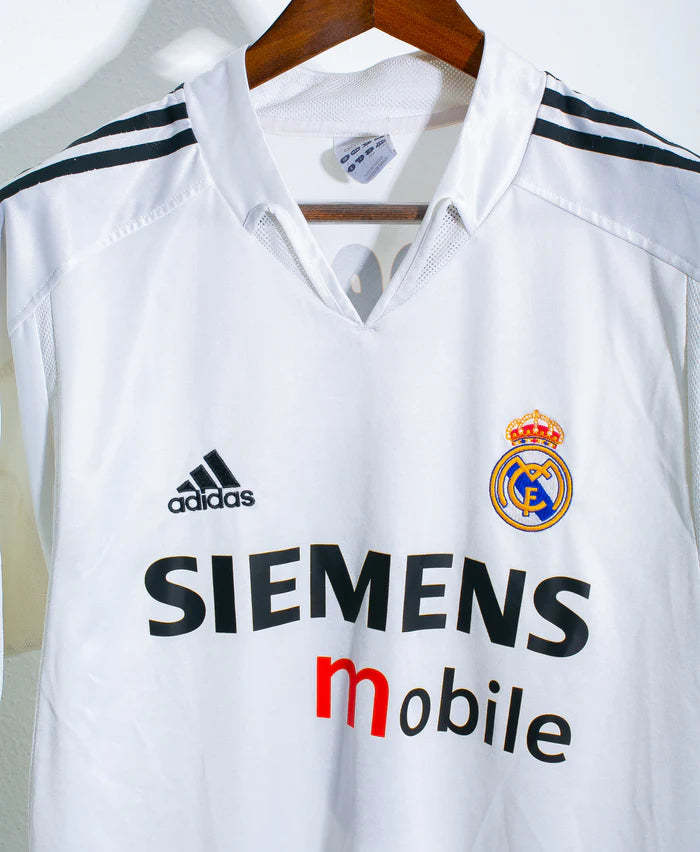 R Carlos Real Madrid 04/05 Home Original Retro Jersey