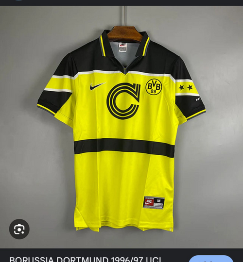 Andreas Möller BORUSSIA DORTMUND 1997 Home Original Retro Jersey
