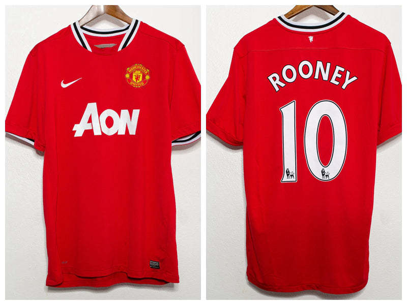 Wayne Rooney Manchester United 11/12 Home Original Retro Jersey