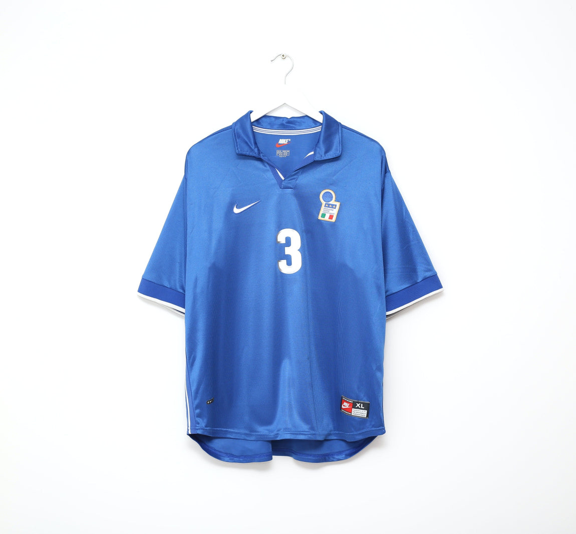 Maldini Italian National Team 1998 Home Original Retro Jersey
