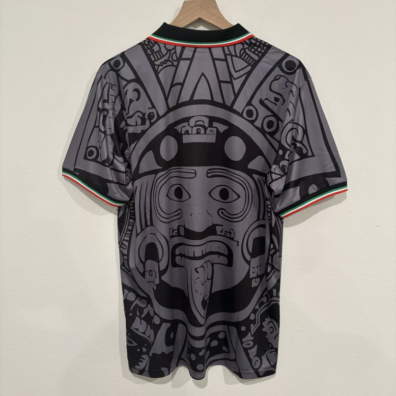 Mexico National Team 1998 Away Original Retro Jersey Black