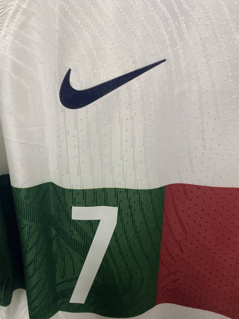 Cristiano Ronaldo CR7 Portugal National Team 2022 World Cup Away Original Retro Jersey