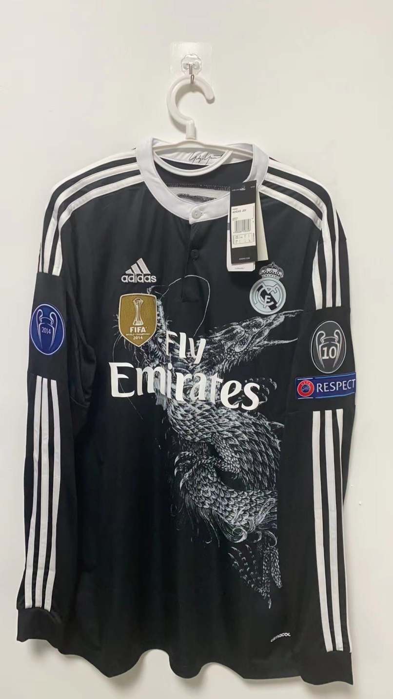 Cristiano Ronaldo CR7 Real Madrid 14/15 Third Original Retro Jersey