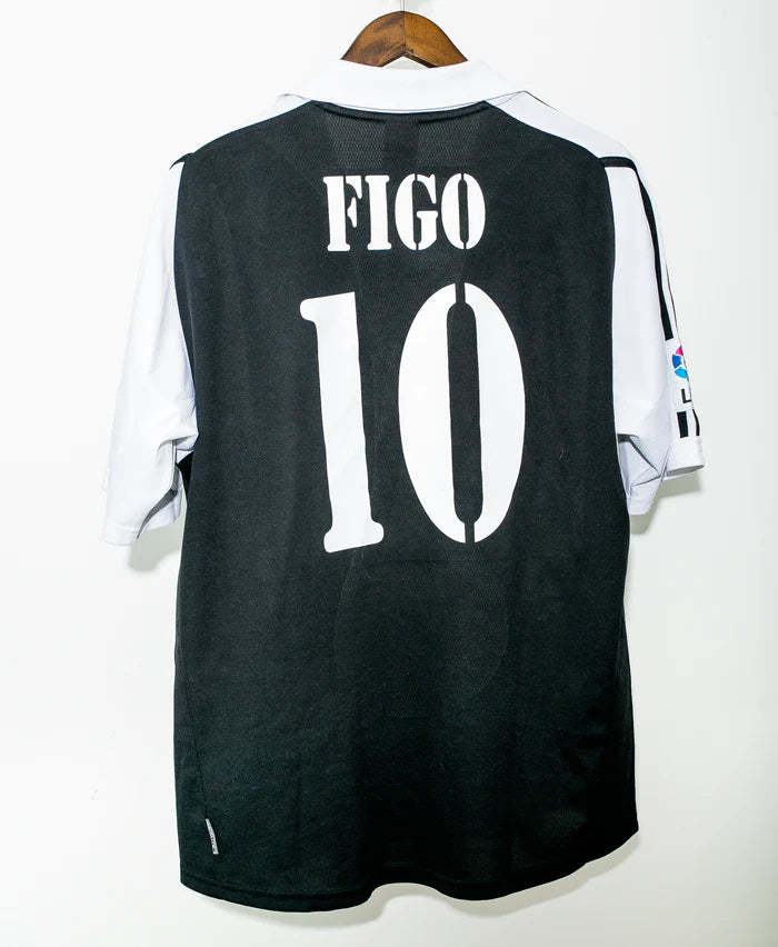 Luis Figo Real Madrid 01/02 Away Original Retro Jersey