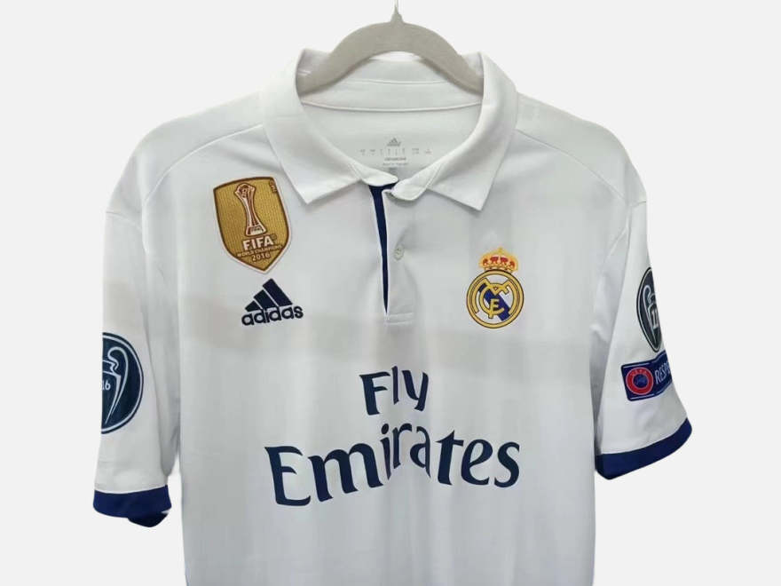 Cristiano Ronaldo CR7 Real Madrid 16/17 Home Original Retro Jersey