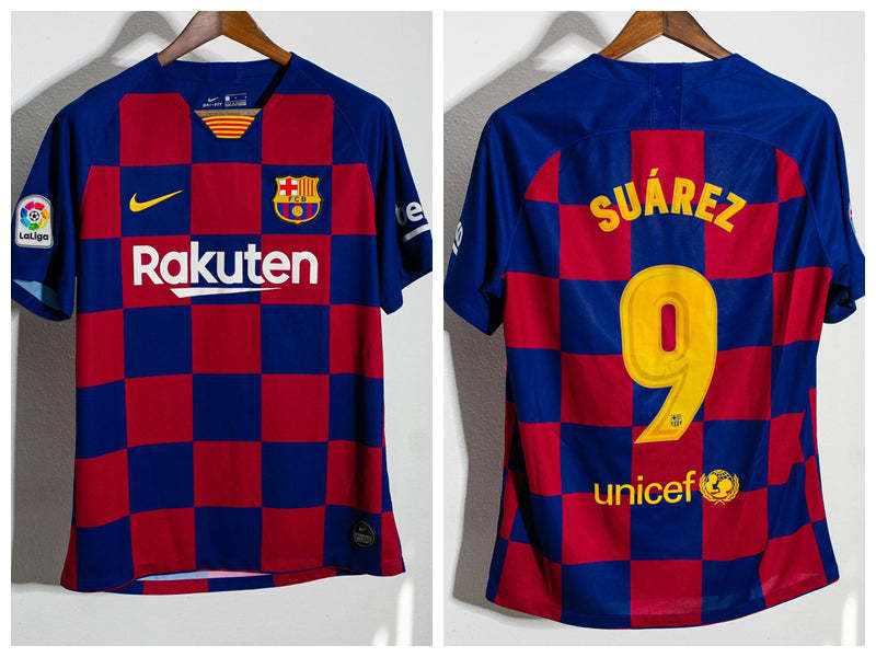 Luis Suarez Barcelona 19/20 Home Original Retro Jersey