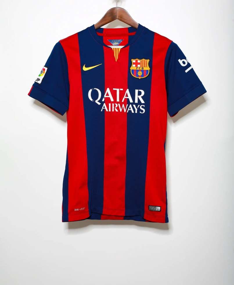 Luis Suarez Barcelona 14/15 Home Original Retro Jersey