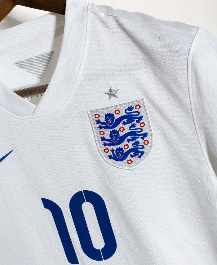 Wayne Rooney England National Team 2014 Home Original Retro Jersey