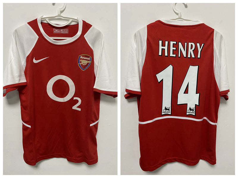 Thierry Henry Arsenal 02/03 Home Original Retro Jersey