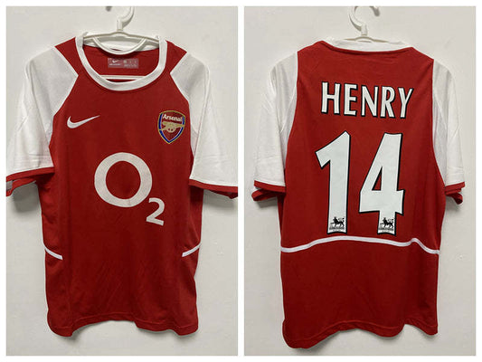 Thierry Henry Arsenal 02/03 Home Original Retro Jersey