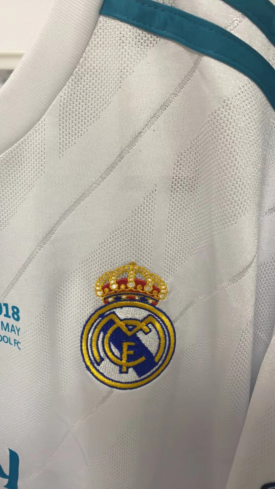 Cristiano Ronaldo CR7 Real Madrid 17/18 Home Original Retro Jersey