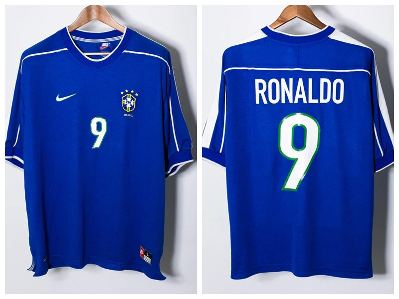 Ronaldo Brazil National Team 2000 Away Original Retro Jersey