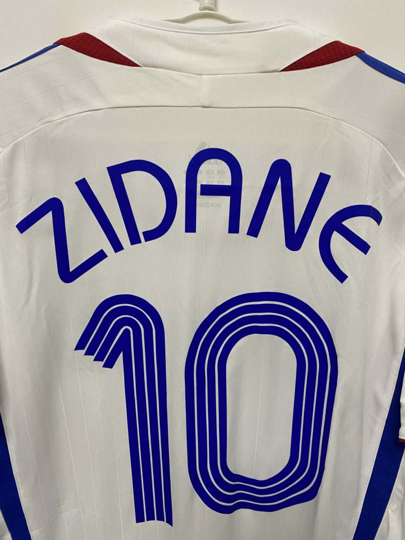 Zidane France National Team 2006 Away Original Retro Jersey