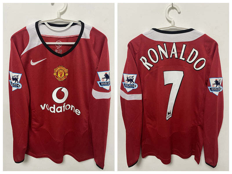 Cristiano Ronaldo CR7 Manchester United 03/04 Home Original Retro Jersey
