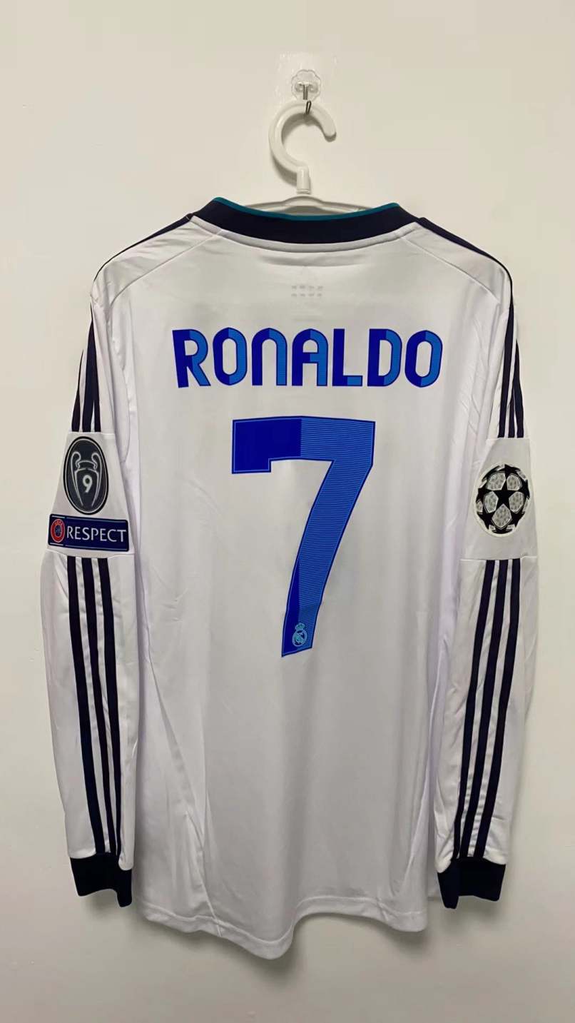 Cristiano Ronaldo CR7 Real Madrid 12/13 Home Original Retro Jersey