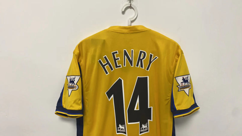 Thierry Henry Arsenal 99/00 Away Original Retro Jersey