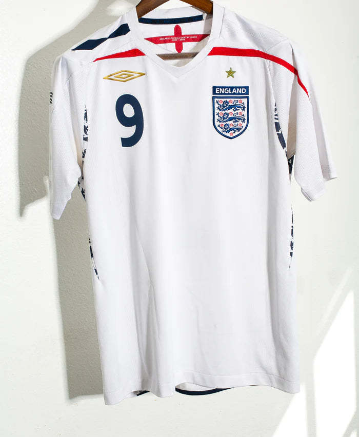 Wayne Rooney England National Team 2008 Home Original Retro Jersey