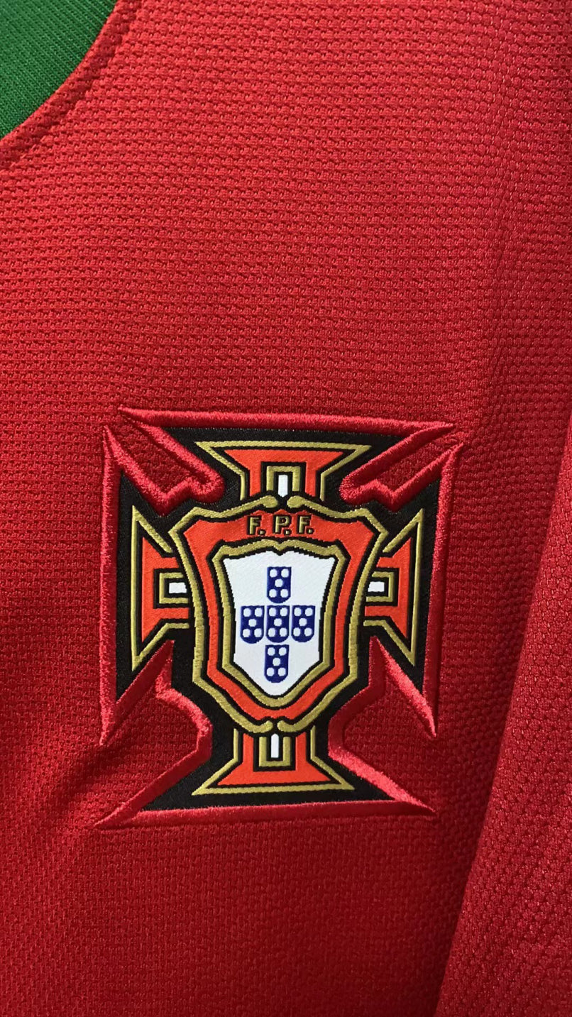 Cristiano Ronaldo CR7 Portugal National Team 2012 Home Original Retro Jersey