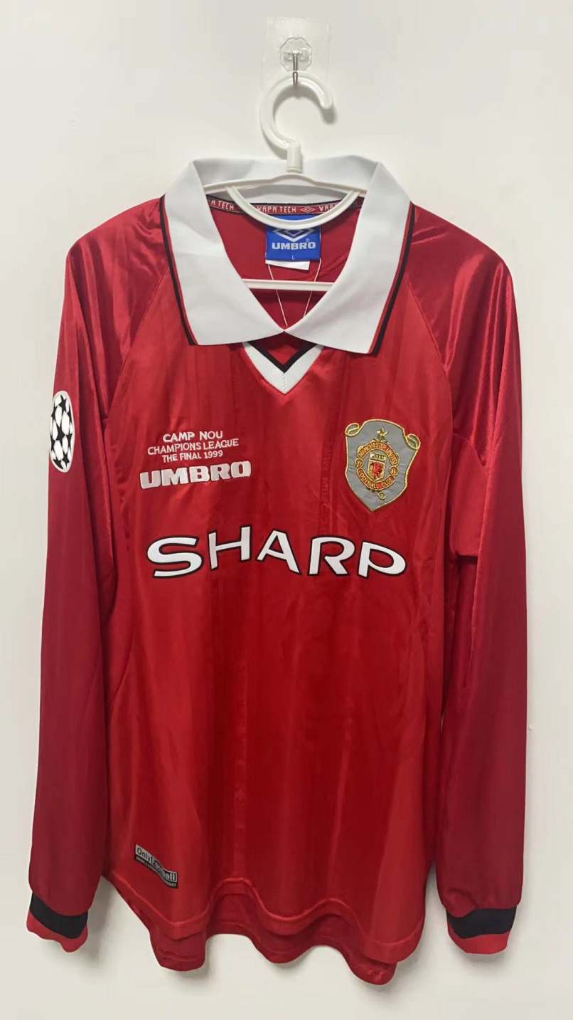 David Beckham ManchesterUnited 99/00 Home Original Retro Jersey