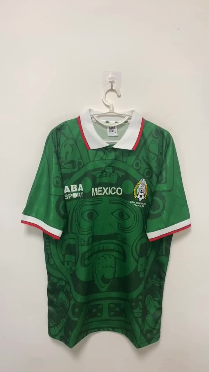 Mexico National Team 1998 Home Original Retro Jersey