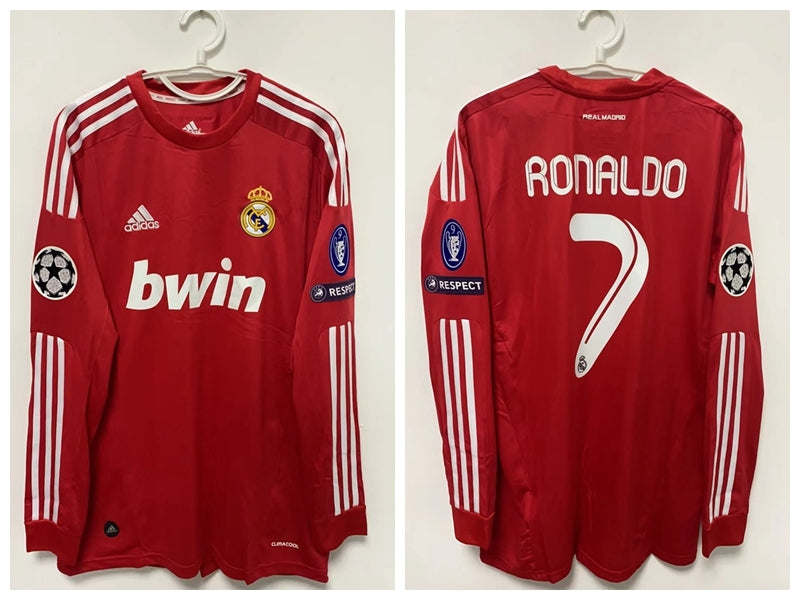 Cristiano Ronaldo CR7 Real Madrid 11/12 Third Original Retro Jersey