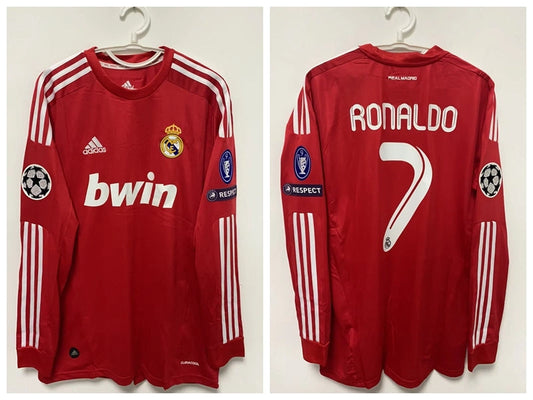 Cristiano Ronaldo CR7 Real Madrid 11/12 Third Original Retro Jersey