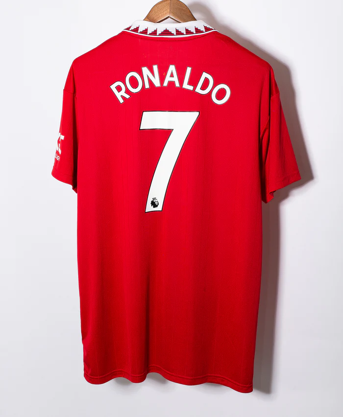Cristiano Ronaldo CR7 Manchester United 22/23 Home Original Retro Jersey