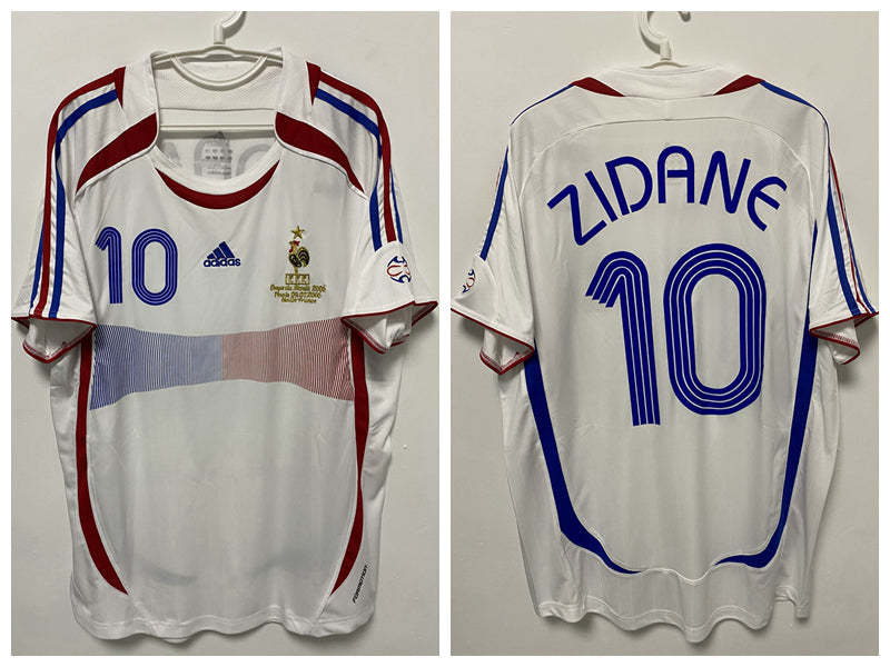 Zidane France National Team 2006 Away Original Retro Jersey