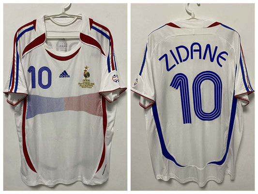 Zidane France National Team 2006 Away Original Retro Jersey