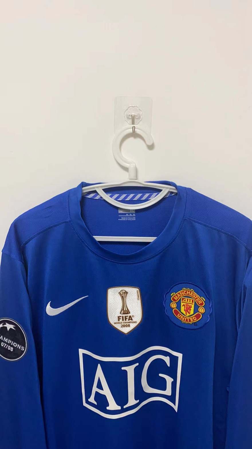Cristiano Ronaldo CR7 Manchester United 08/09 Away Original Retro Jersey