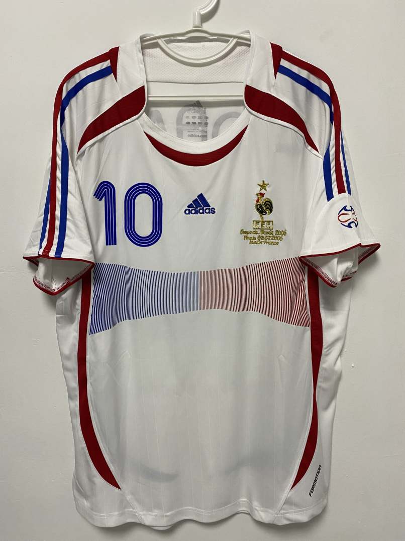 Zidane France National Team 2006 Away Original Retro Jersey