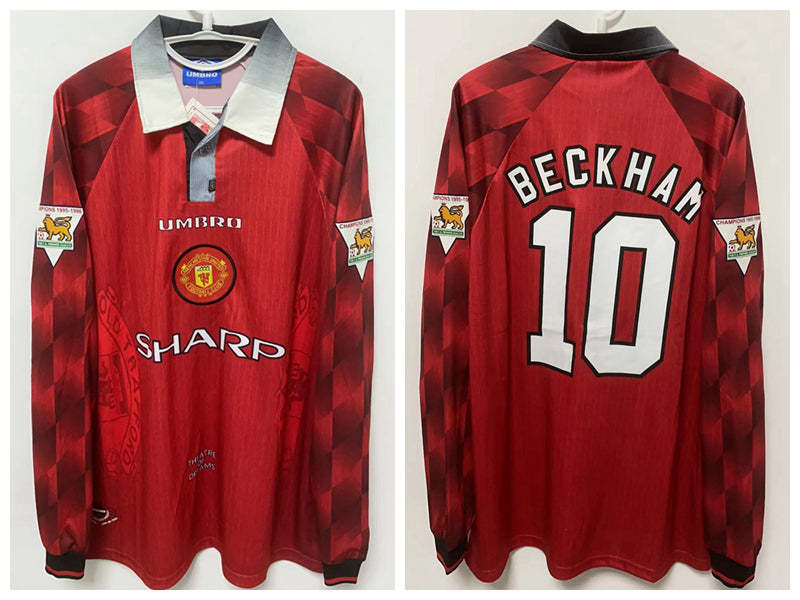 David Beckham Manchester United 95/96 Home Original Retro Jersey