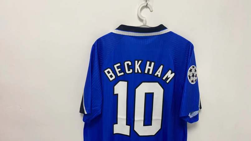 David Beckham Manchester United 96/97 Fourth Original Retro Jersey