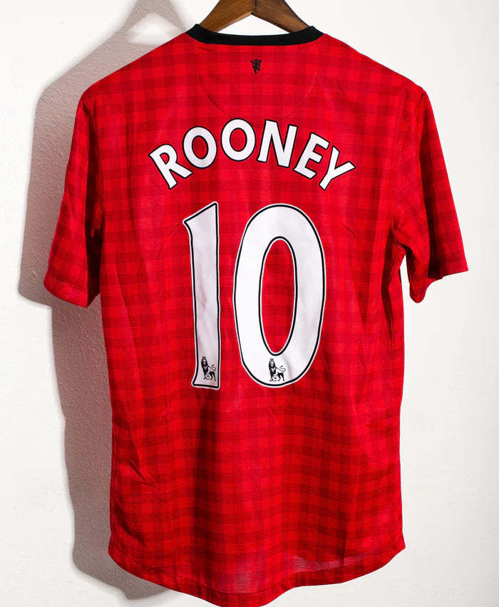 Wayne Rooney Manchester United 12/13 Home Original Retro Jersey