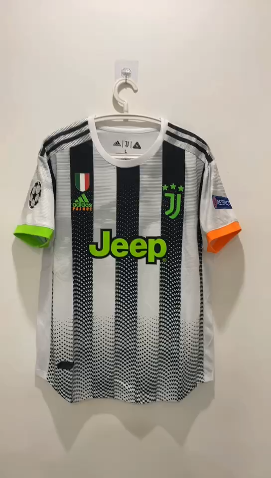 Cristiano Ronaldo CR7 Juventus 19/20 Limited Edition short sleeve Retro Jersey