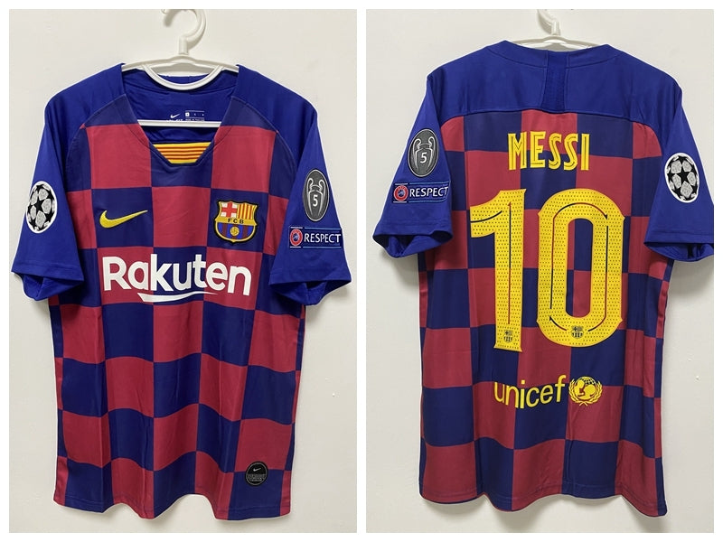 Messi Barcelona 2019/20 Home Original Retro Jersey