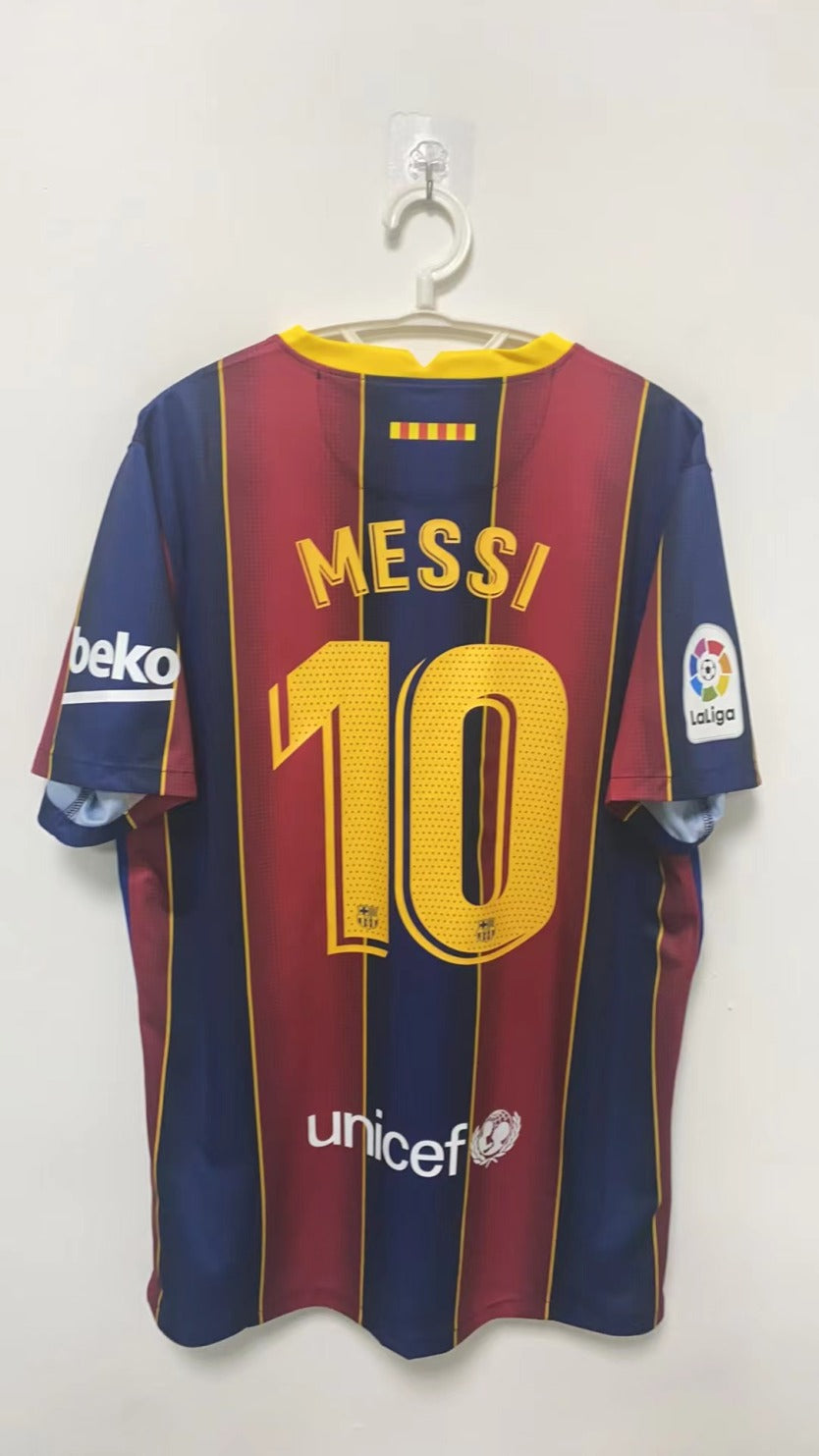 Messi Barcelona 2020/21 Home Original Retro Jersey