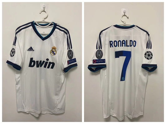 Cristiano Ronaldo CR7Real Madrid12/13 Home Original Retro Jersey