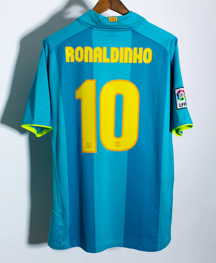 Ronaldinho Barcelona 07/08 Away Original Retro Jersey