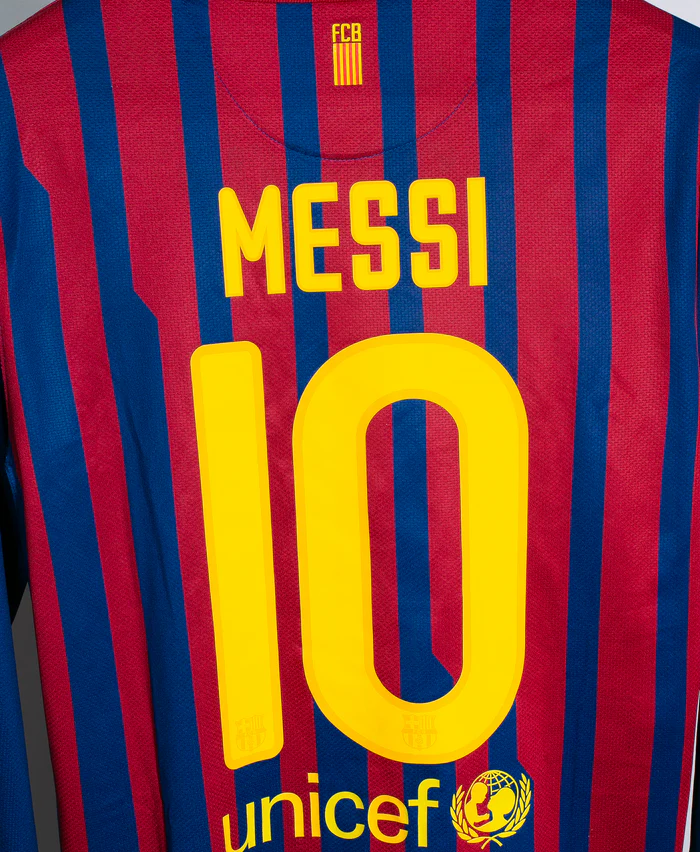 Messi Barcelona 2011/12 Home Original Retro Jersey
