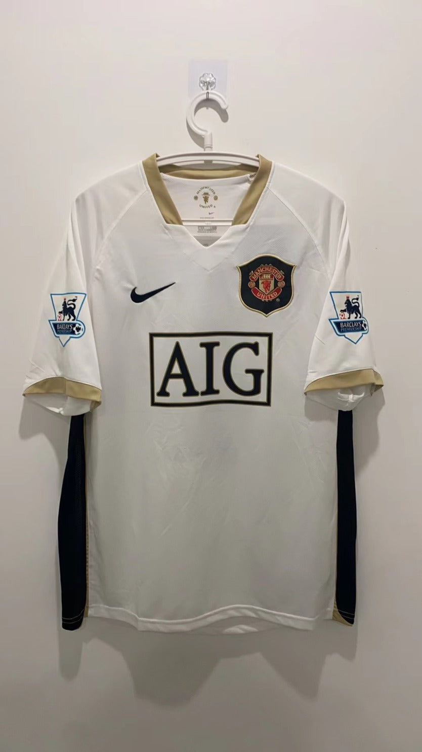 Cristiano Ronaldo CR7 Manchester United 06/07 Away Short sleeve Retro Jersey