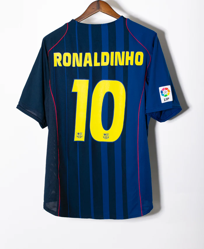 Ronaldinho Barcelona 04/05 Away Original Retro Jersey