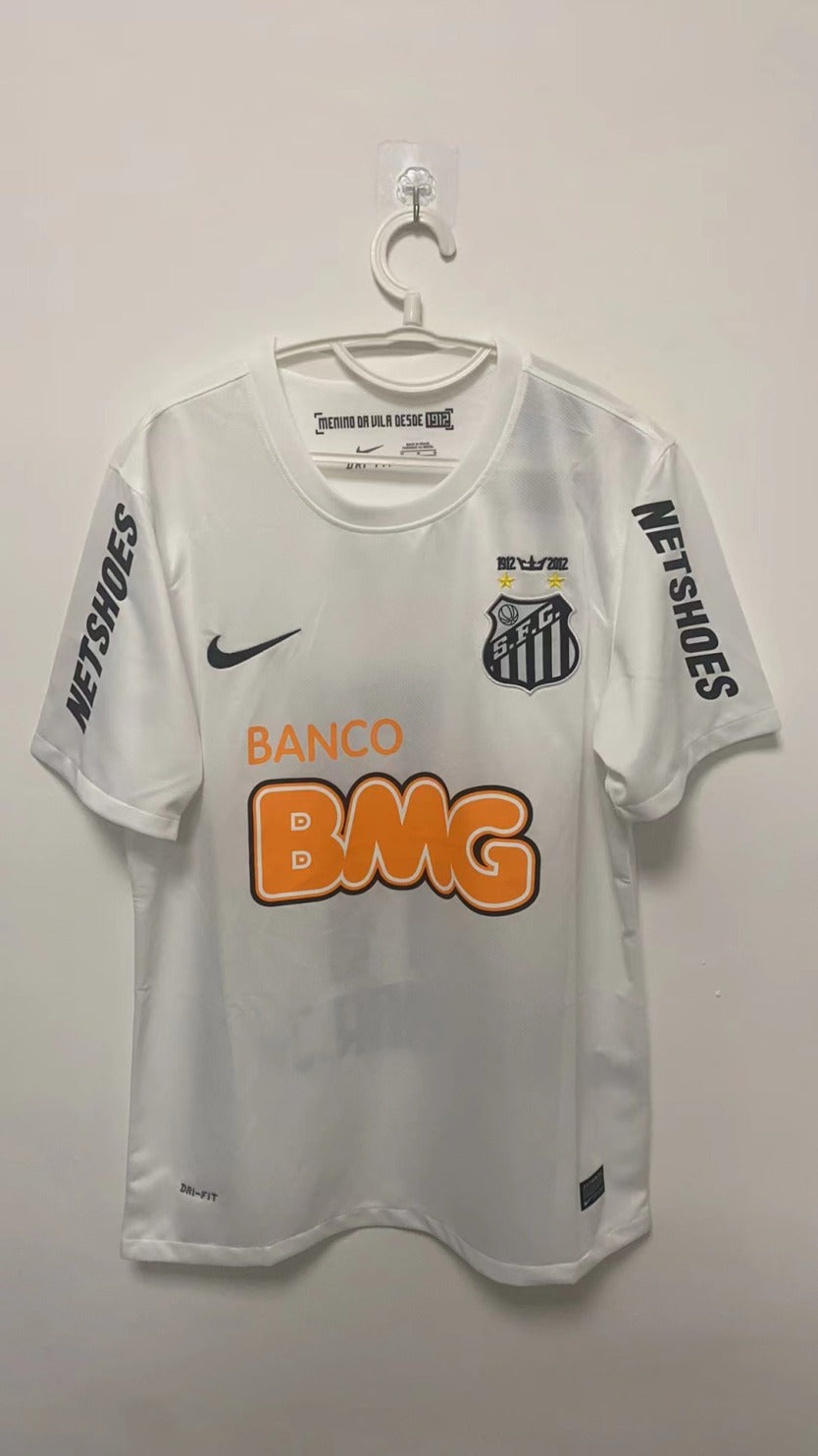 Neymar 2012-13 Camisa Santos Home Original Retro Jersey